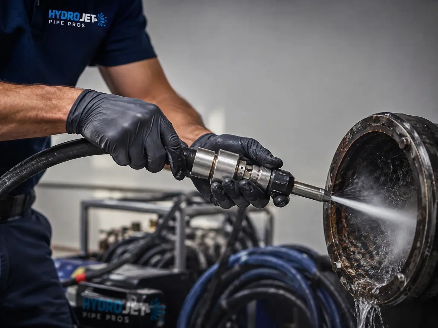 Hydro Jet Pipe Descaling in North San Juan, CA